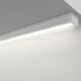 Profil aluminiowy nawierzchniowy w białym kolorze