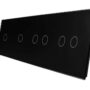 701122-62 Czarny panel szklany 1+1+2+2