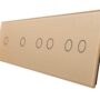 701122-63 Złoty panel szklany 1+1+2+2