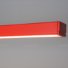 lampa_led_liniowa_sufitowa_biurowa_wiszaca_na_linkach_czerwona_120cm_3000K_zoomled