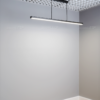 Lampa wisząca z neutralną barwą