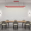 jadalnia_lampa prostokatna_czerwona
