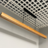 Sporych rozmiarów lampa wisząca