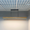 Drewniana lampa wisząca