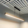 Podłużna lampa wisząca z światłem led