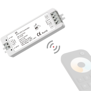 Sterownik do taśmy LED CCT ciepło-zimnej 2 kanałowy 10.5A - V2 BLACK series