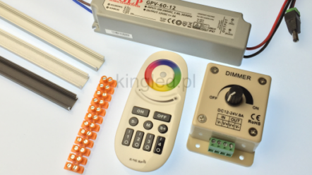 Dobór zasilacza i akcesoriów do taśmy LED – Porady & Produkty