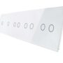 7011222-61 Biały panel szklany 1+1+2+2+2