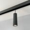 Lampa TUBA wisząca do szyny magnetycznej OPTONICA® XL czarna 7W LED 15-60°