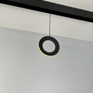 Lampa wisząca RING do szyny magnetycznej OPTONICA® XL czarna 6W LED 24°