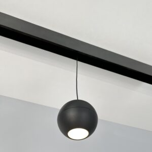 Lampa wisząca BALL do szyny magnetycznej OPTONICA® XL czarna 10W LED