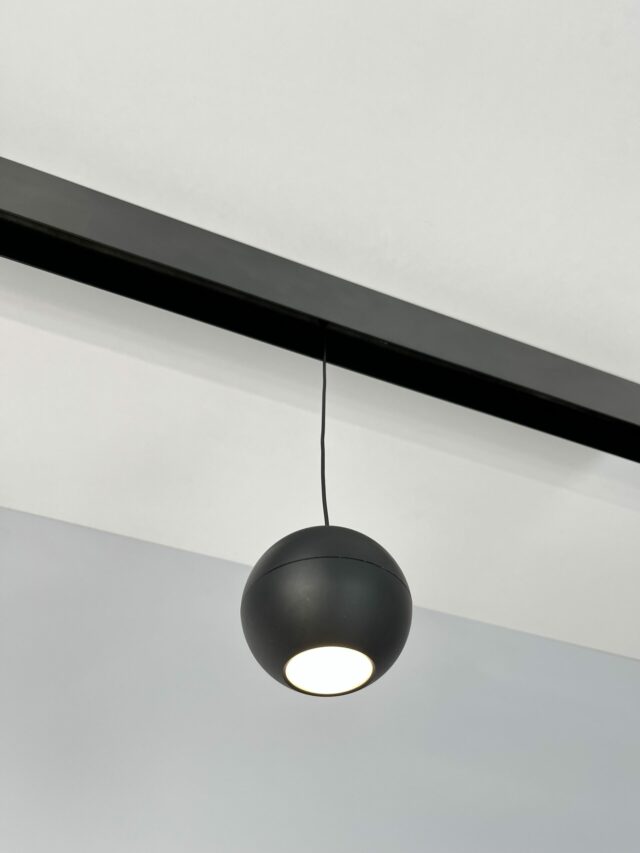 Lampa wisząca BALL do szyny magnetycznej OPTONICA® XL czarna 10W LED