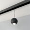 Lampa wisząca BALL do szyny magnetycznej OPTONICA® XL czarna 10W LED
