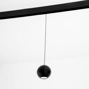 Lampa wisząca BALL do szyny magnetycznej OPTONICA® XS/XL czarna 10W LED