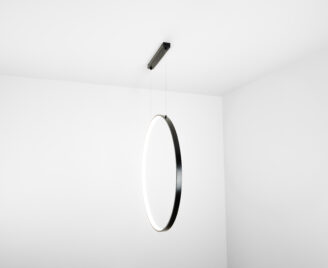 Lampa wisząca Inter Ring zawieszony bokiem