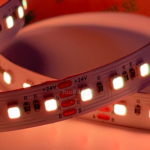 Taśma led RGB z bliska