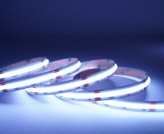 Taśma zoomLED® COB FOB 15W LED IP20 RGB świecąca w kolorze jasnym