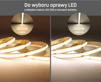 wybór barwy światła opraw led do lameli ściennych