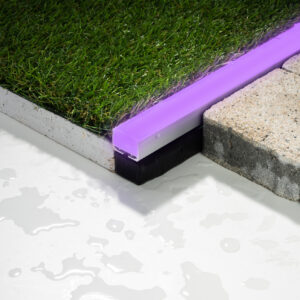 Gotowa oprawa LED hermetyczna IP68 IK10 najazdowa zewnętrzna zoomLED® GARDEN RGB+CCT srebrna