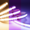 Taśma zoomLED® 16W COB FOB LED zwinięta w kłębek podświetlona w trzech kolorach