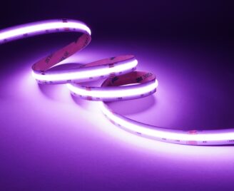 taśma led cob rgbw zasilana napięciem 24v marki zoomled