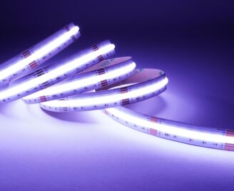 Taśma zoomLED® 16W COB FOB LED zwinięta w kłębek podświetlona na biało