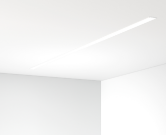 Lampa ledowa wpuszczana w sufit w kolorze białym