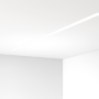 Lampa ledowa wpuszczana w sufit w kolorze białym