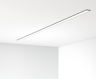 Lampa ledowa wpuszczana w kolorze czarnym
