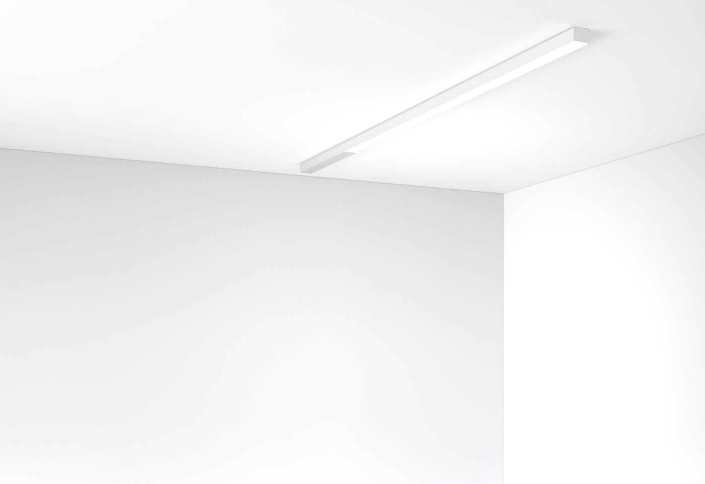 Lampa sufitowa w kolorze białym