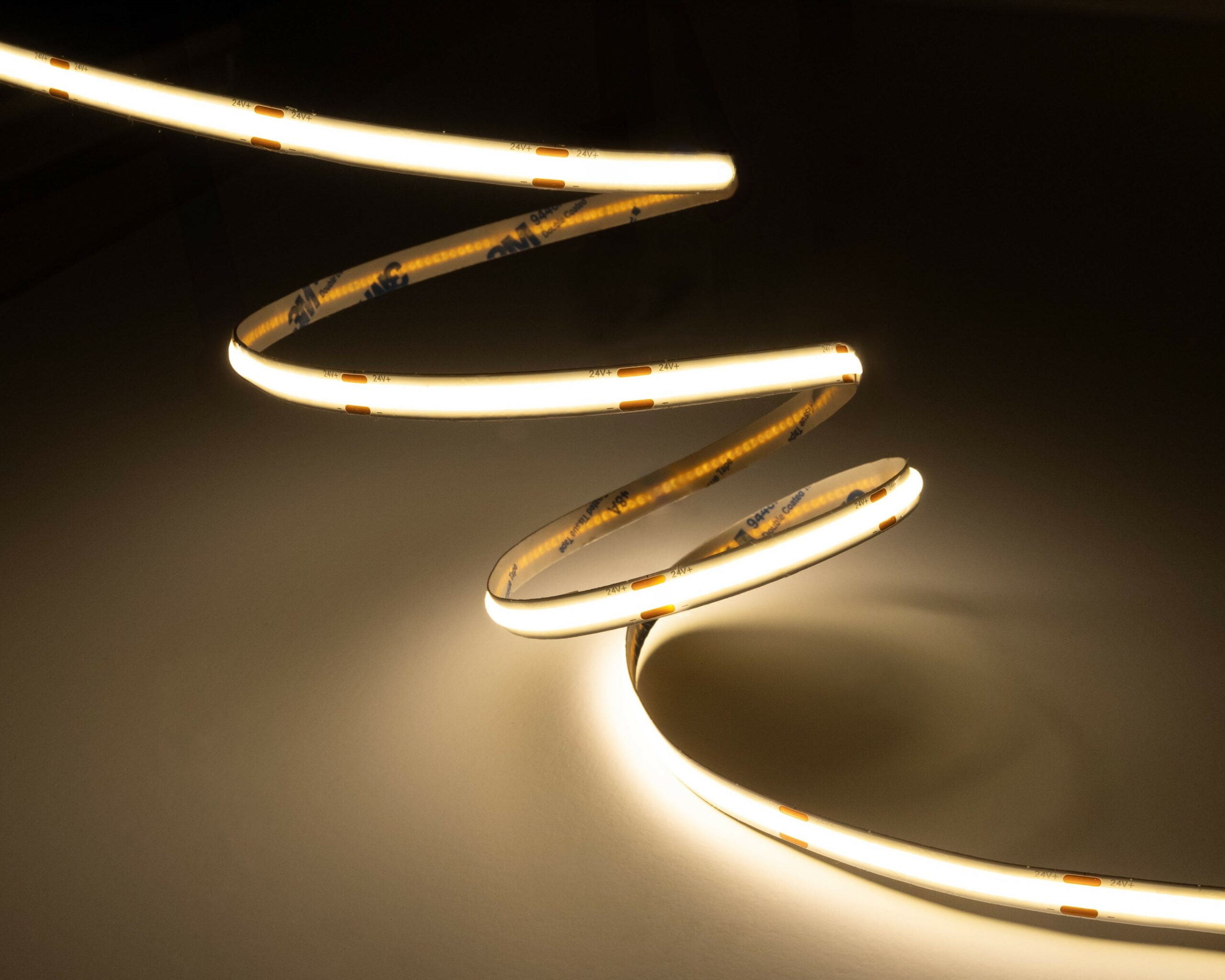 Taśma LED COB 4000K 480 LED 5W 475lm CRI>90 IP33 24V zoomLED® - Kingled.pl