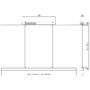 lampa-liniowa-led-L1-rysunek-techniczny