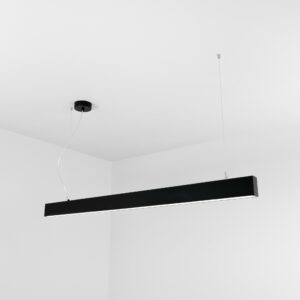 Lampa LED liniowa wisząca zoomLED® L2 CRI>90 czarna