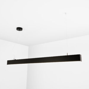 Lampa LED liniowa wisząca zoomLED® L2 CRI>90 czarna