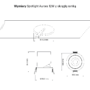 Spotlight_wymiary_12W_okragla