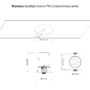 Spotlight_wymiary_7W_kwadrat