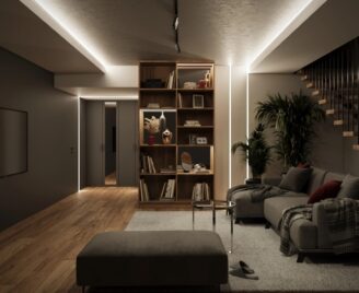 TAŚMY LED w sufitach i zabudowie